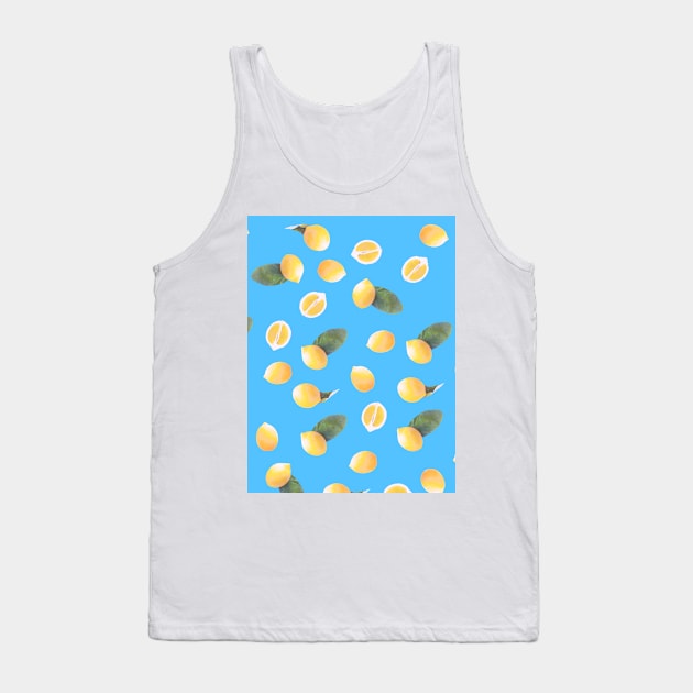 Lemonade Sky Tank Top by groovyraffraff